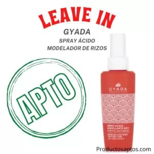 Leave In Spray Acido Modelador Rizos Gyada
