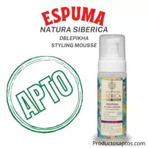 Espuma Mousse Styling Oblepikha Natura Siberica