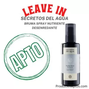 Leave In Bruma Spray Nutriente Secretos Del Agua