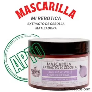 Mascarilla Matizadora De Cebolla Mi Rebotica