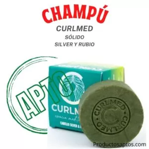 Champu Solido Silver Y Rubio Curlmed