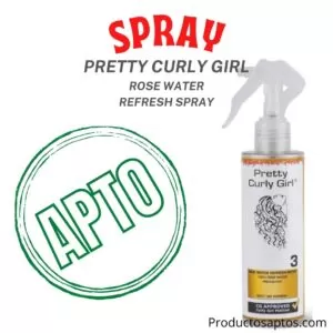 Spray Rose Water Refresh Spray Pretty Curly Girl