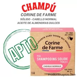 Champu Solido Cabello Normal Corine De Farme