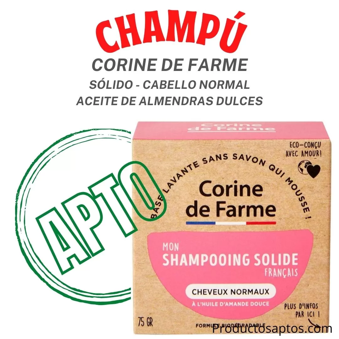 Champu Solido Cabello Normal Corine De Farme