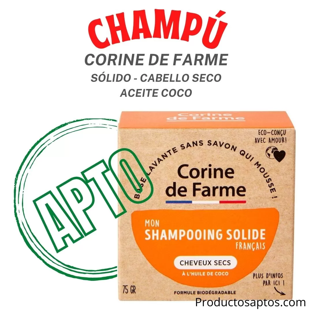 Champu Solido Cabello Seco Corine De Farme
