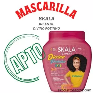 Mascarilla Infantil Divino Potinho Skala