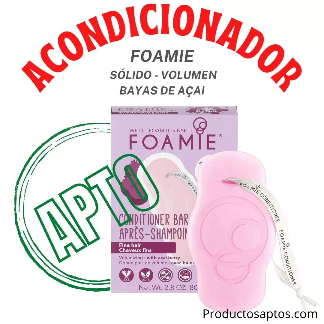 Acondicionador Solido Volumen Acai Foamie