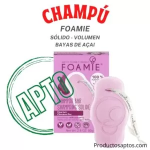 Champu Solido Volumen Acai Foamie