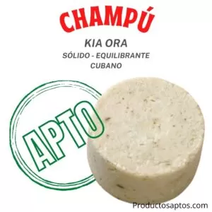 Champu Solido Cubano Kia Ora