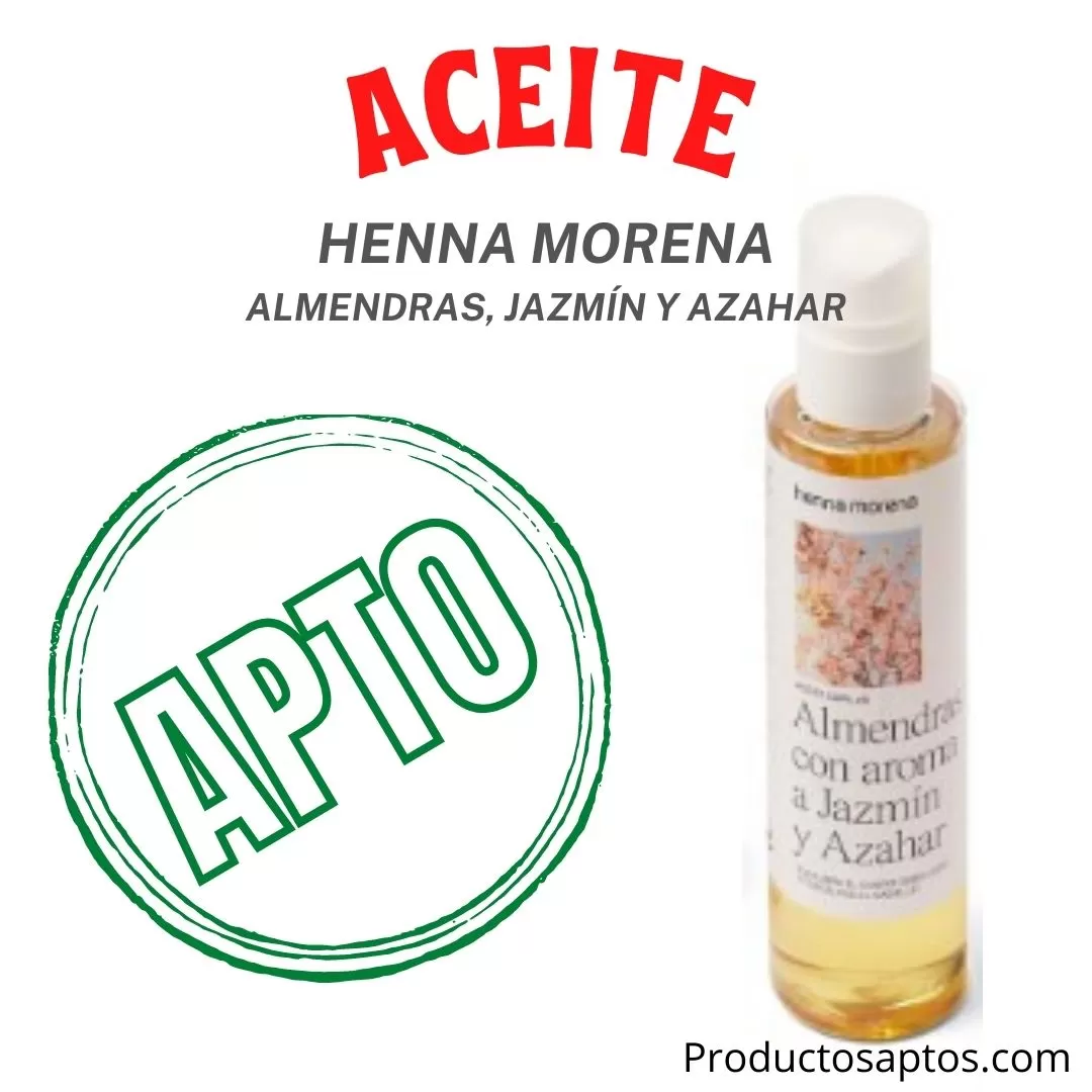Aceite Almendras Jazmin Azahar Henna Morena