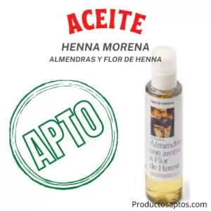 Aceite De Almendras Con Flor De Henna Morena