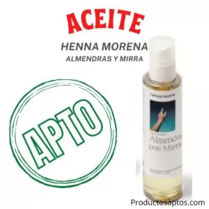 Aceite De Almendras Con Mirra Henna Morena