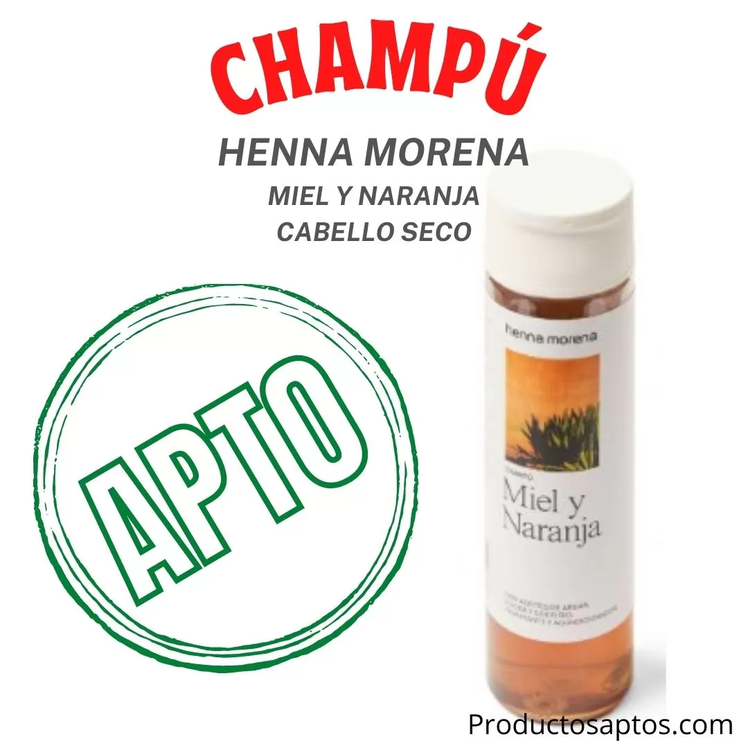 Champu Miel Y Naranja Henna Morena