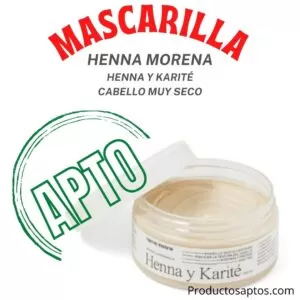 Mascarilla Henna Y Karite Henna Morena