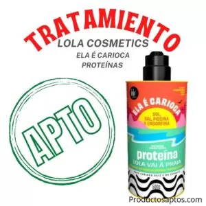 Tratamiento De Proteina Ela E Carioca Lola Cosmetics