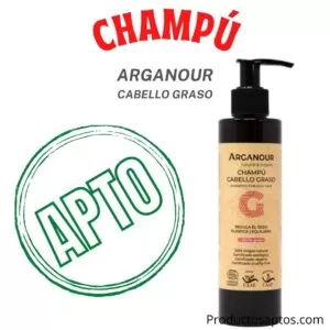 Champu Cabello Graso Arganour