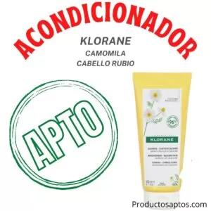 Acondicionador Camomila Klorane
