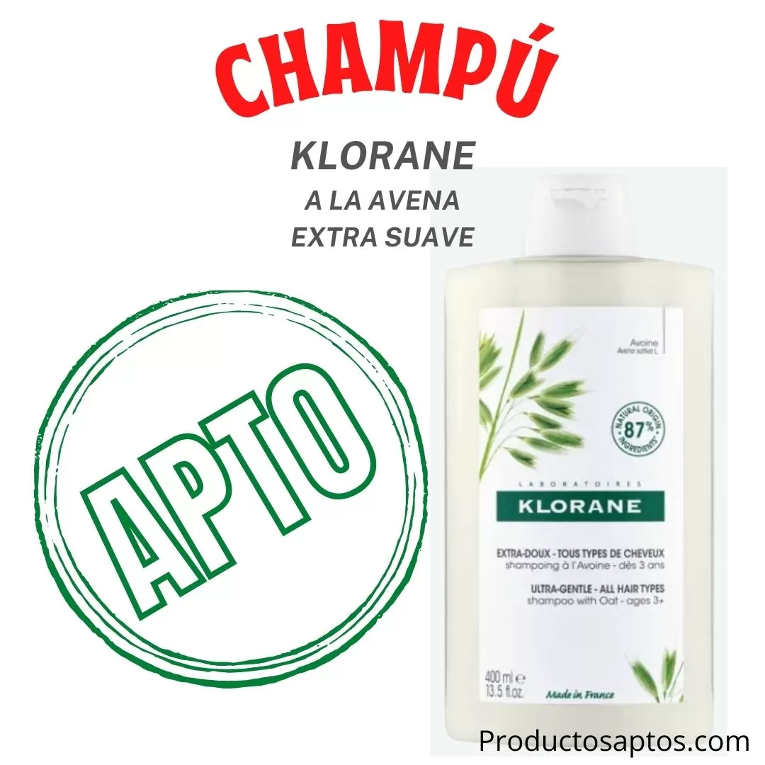 Champu A La Avena Klorane