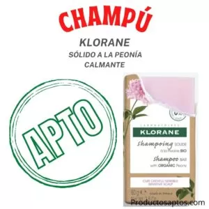 Champu Solido A La Peonia Klorane