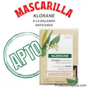 Mascarilla Galanga Anticaspa Klorane