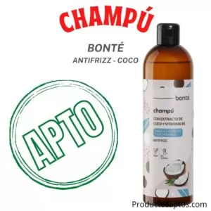 CHAMPU ANTIFRIZZ DE COCO BONTE