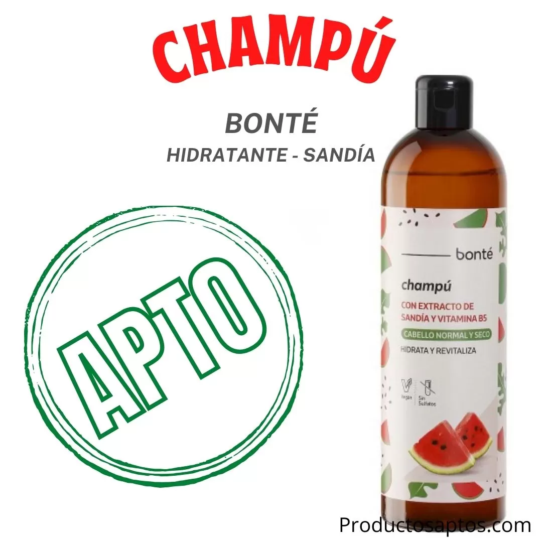 CHAMPU HIDRATANTE DE SANDIA BONTE