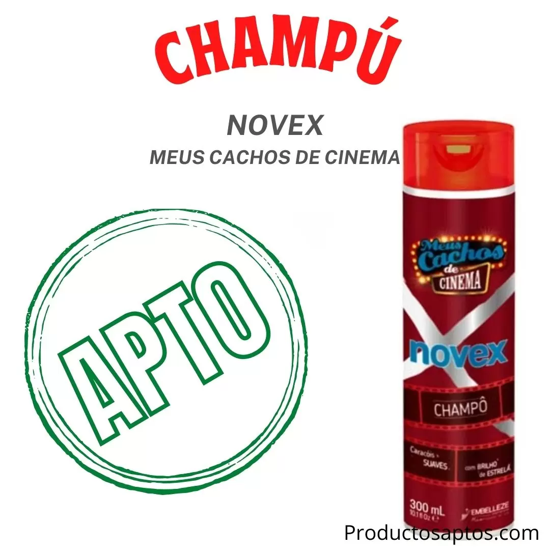 CHAMPU MEUS CACHOS DE CINEMA NOVEX