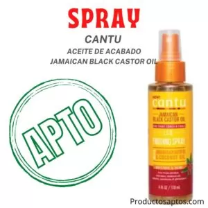 Aceite De Acabado En Spray Castor Oil Cantu