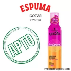 Espuma Twisted Mousse Got2b